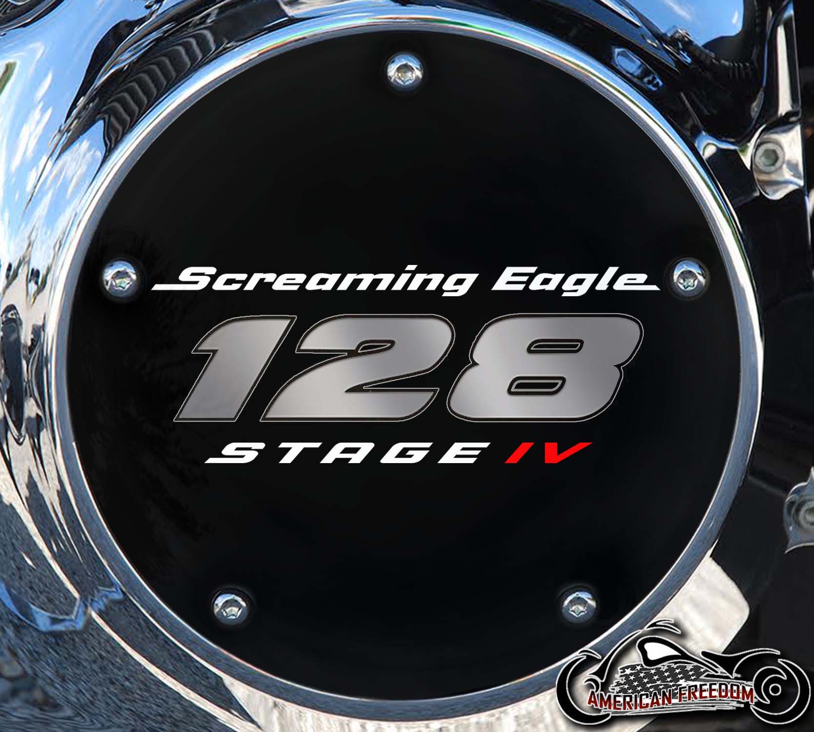 Screaming Eagle Stage IV 128 Derby Cover